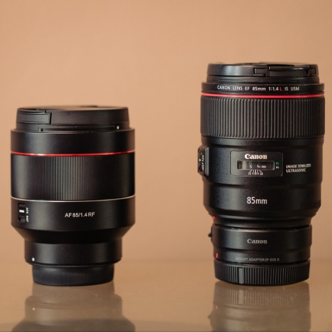 Canon EF 85mm f/1.4L IS USM VS Samyang AF 85mm f/1.4 RF review | Trouwfotograaf Den Haag Gear Talk